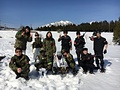 蒜山フィールド雪中戦