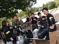 戦のあとの一休憩