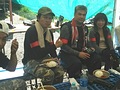 休憩中