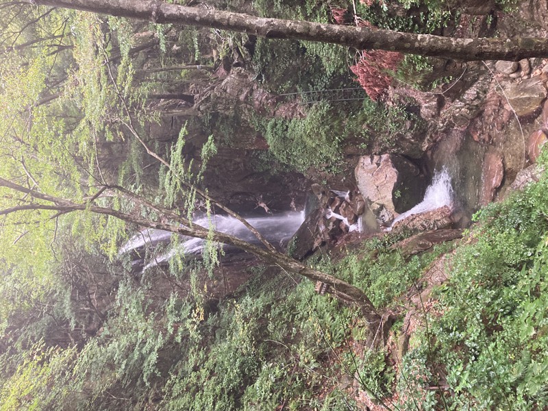 滋賀は八淵の滝