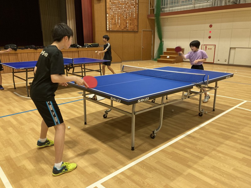 中学生が小学生を指導（たまに）