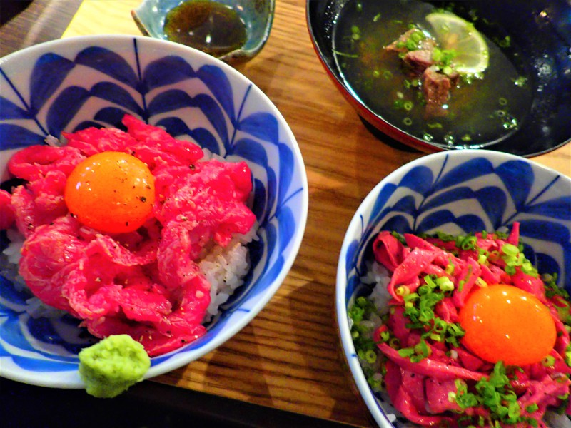 第108弾はユッケ&タン丼