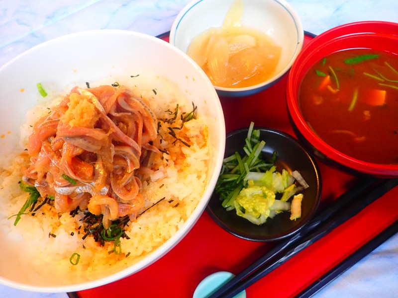 第110弾は生イワシ丼!