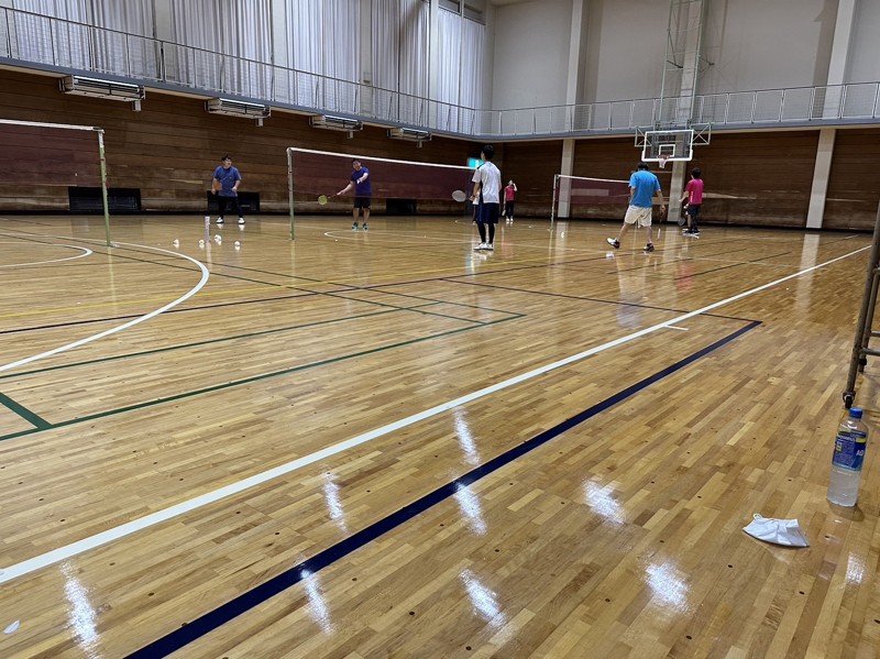 7月22日バドミントン