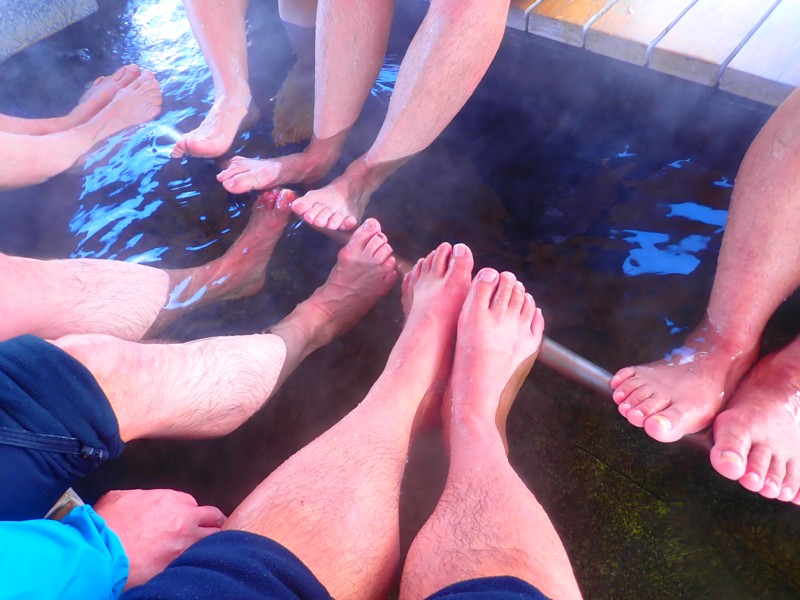 第132弾は足湯ride!