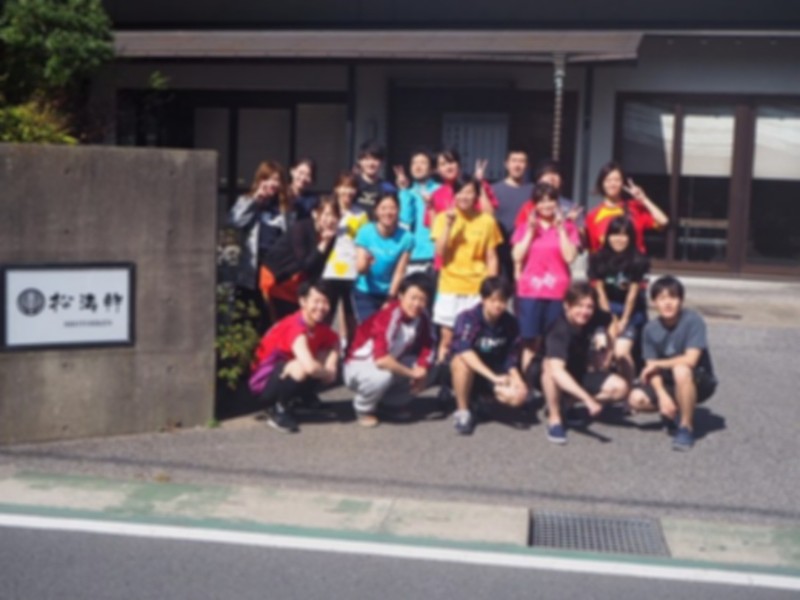 合宿もたまにいきます！