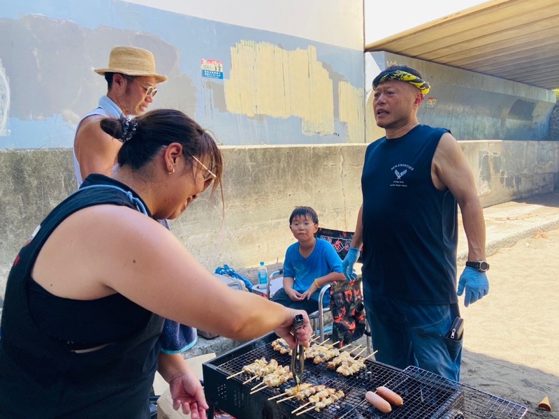 夏はBBQもやります🍖