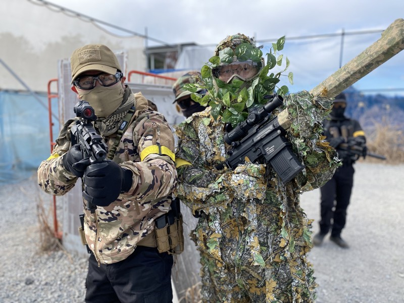 好きな装備で参戦🔫