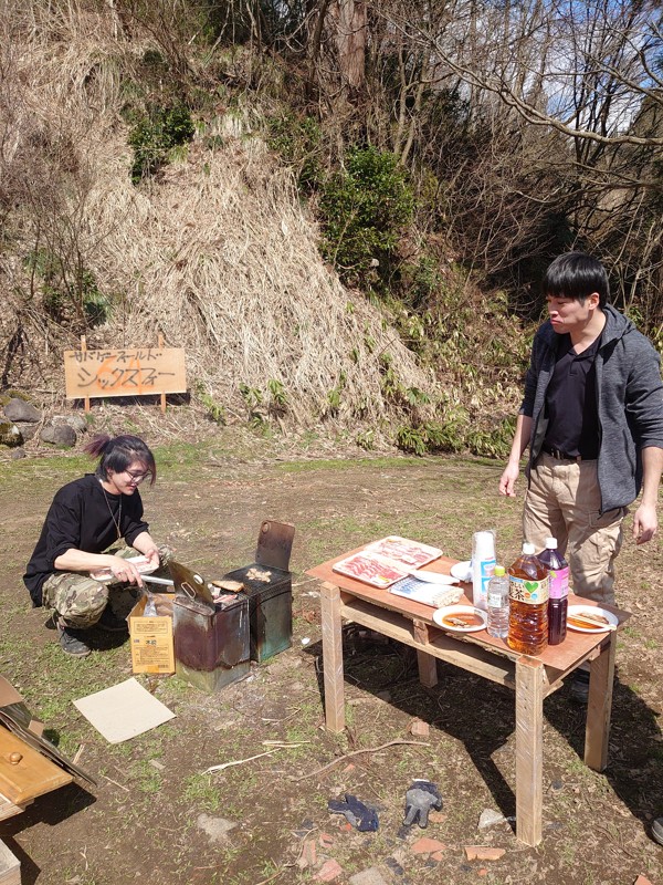 たまにBBQもやります🔥