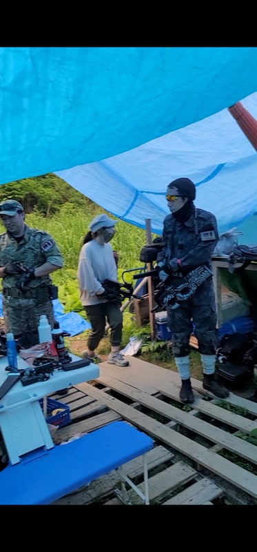休憩も皆さん仲良し