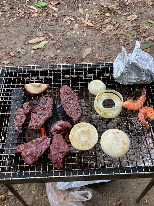 10月はBBQもやりました